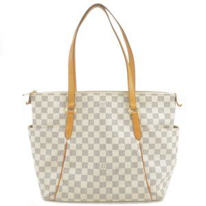 Damier Azur Totally MM Tote Bag Hand Bag